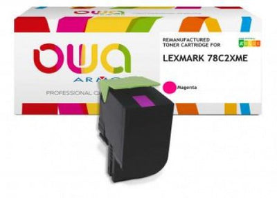 Owa Toner Compatible Lexmark 78C2XM0 Magenta (5.000 S.) — image 1