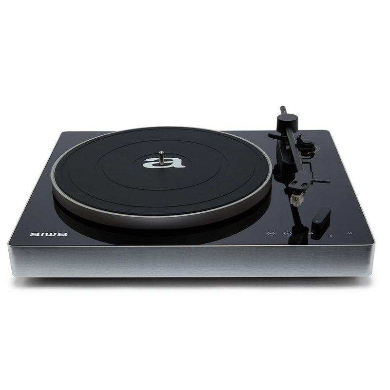 Aiwa Tocadiscos Precision APX-680BT Black 2 Velocidades/Plate 33 1/3-45RPM/USB/Rca/Bluetooth APX-680BT