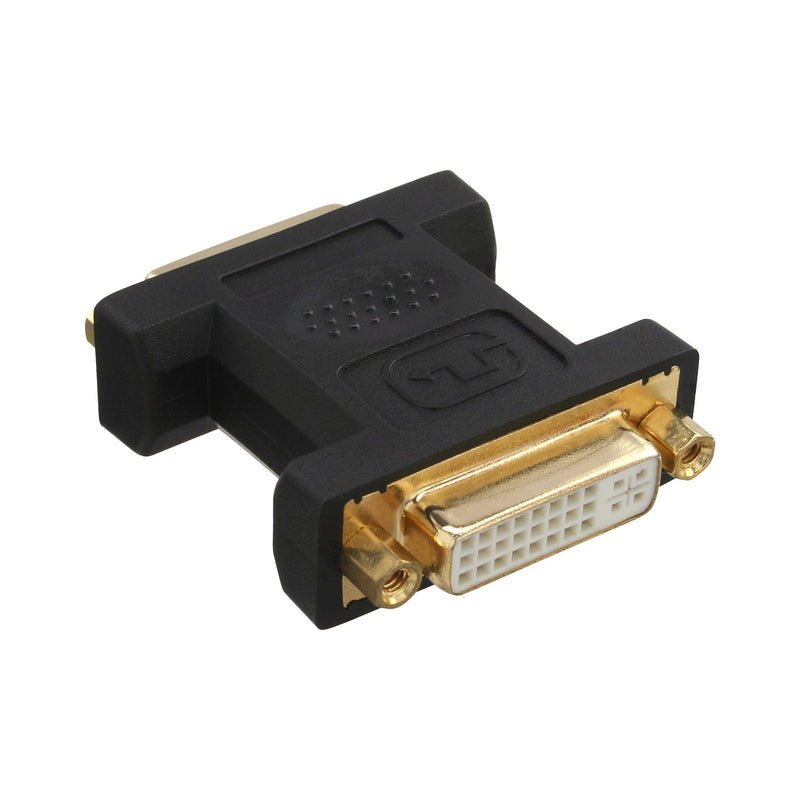 Inline Adapter DVI-i Digital + Analógico 24 + 5 Female a Female Black