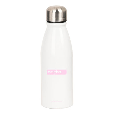 Water bottle Safta White 500 ml