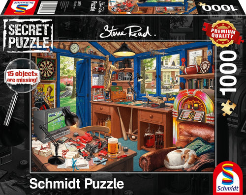 Schmidt Spiele Puzzle Steve Read: Secret - Vaters Werkstatt 59977 — image 1