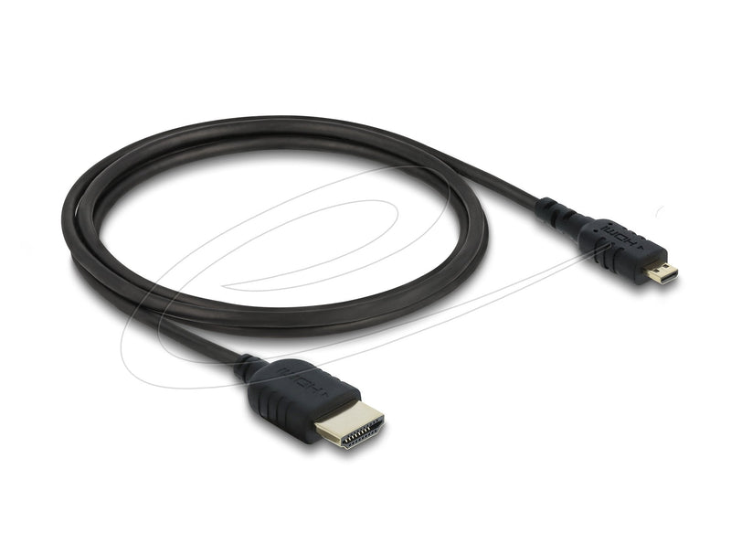 Delock Koaxiales High Speed HDMI Cable HDMI Male a Micro HDMI Male 8K 60