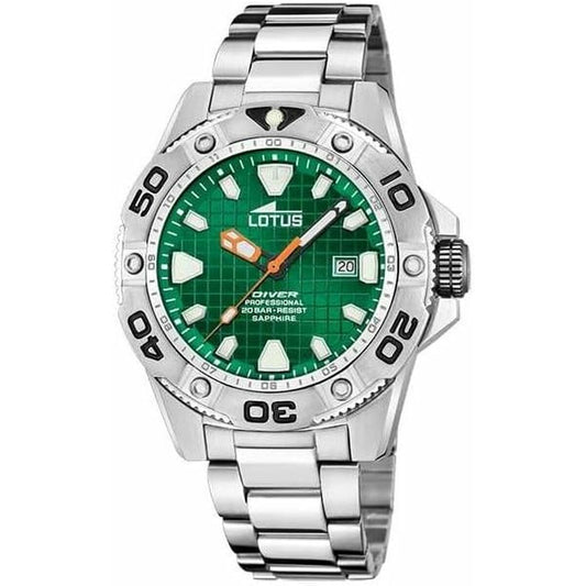 Lotus Men's Watch Lotus 18929/C Green Silver
