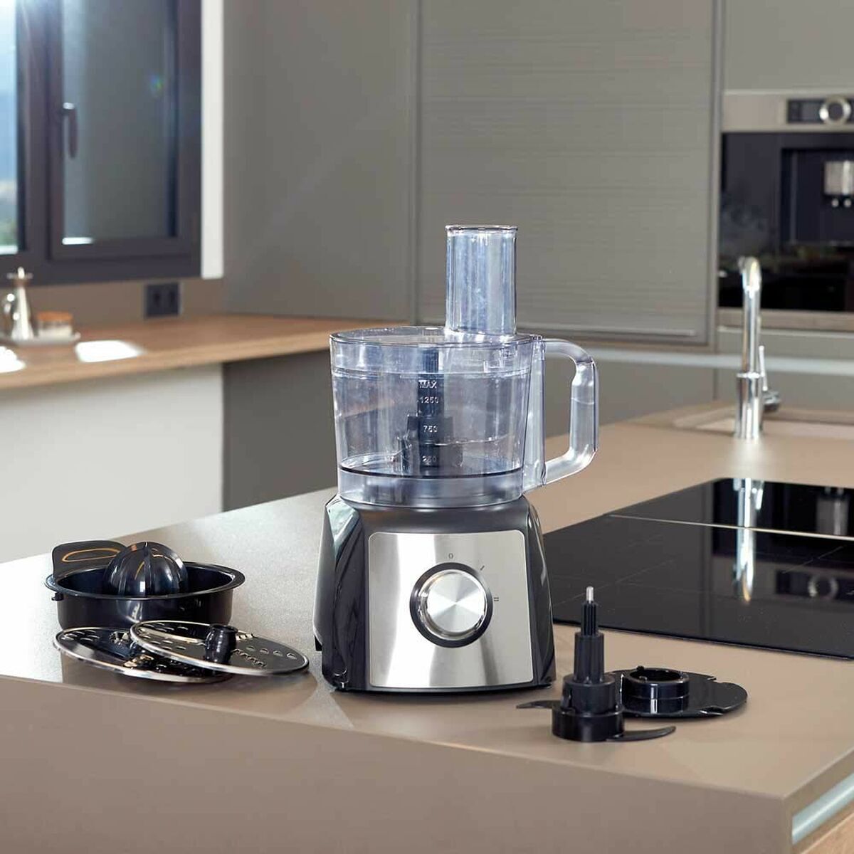Black & Decker Food Processor Black & Decker Bxfpa1200E Steel 1200 W 1,5 L (Refurbished B)