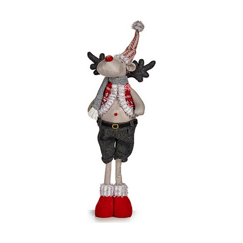 Christmas Reindeer Krist+ FG09-PX21383A Red Grey 13 x 65 x 18 cm