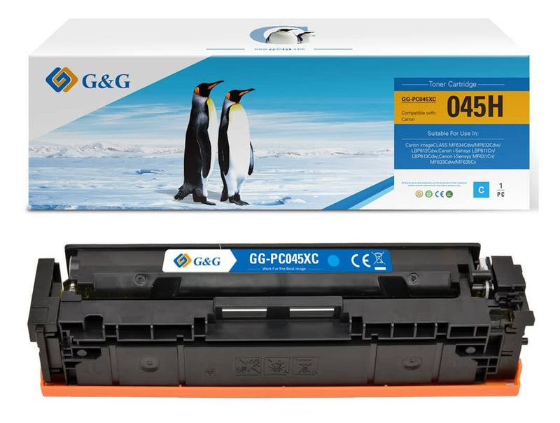 G&g Toner Xl- Compatible With Canon 045H 1243C002