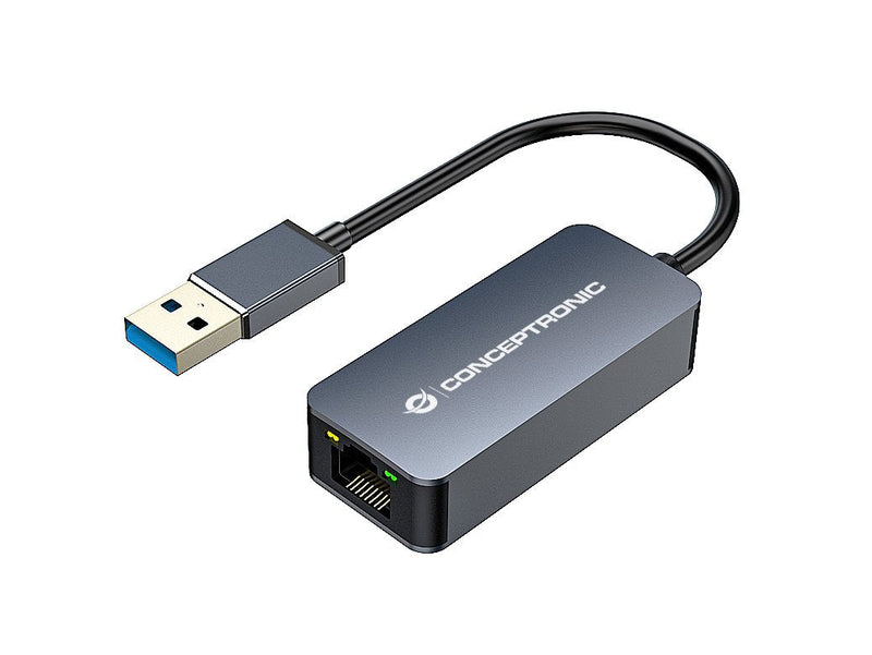 Conceptronic Adapter USB 3.0- RJ45 10 100 1000 2500 0.15M