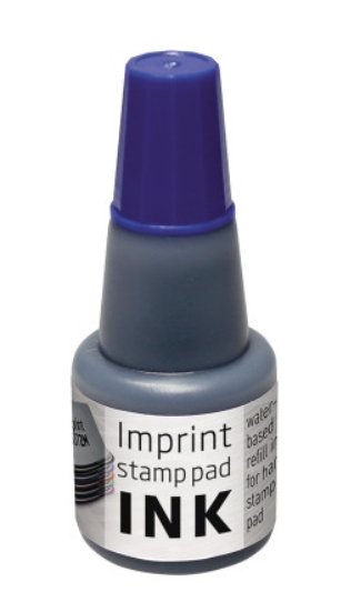 Trodat Ink Sellos Imprint Wasserbasierend Blue 24ML 7711