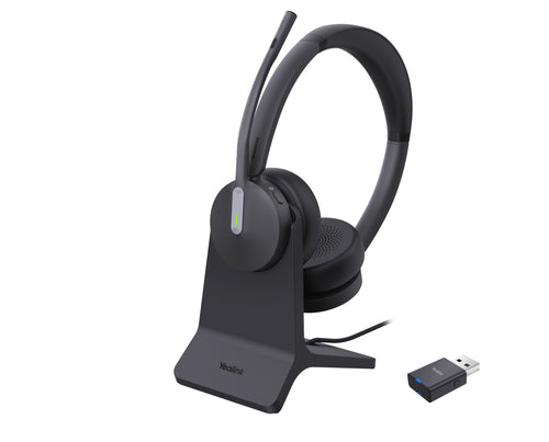 Yealink WH64 Hybrid Dual With Charging Stand Dect Headset — image 1