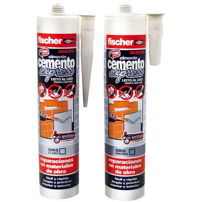 Fischer Cemento Express Grey Claro 310ML 512352 — image 1