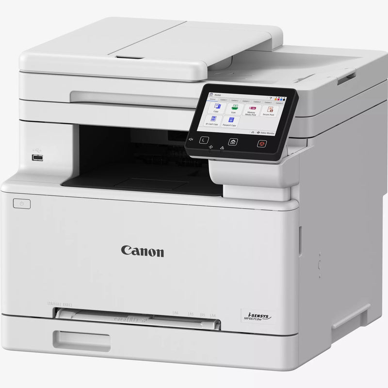 Canon Printer Multifunción I-sensys MF667CDW Grey/Black Copiar, Escanear, Fax, Usb, Lan, WLAN, Dúplex (imprimi