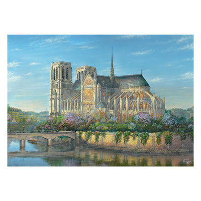 Schmidt Spiele Thomas Kinkade Studios: Notre Dame, Rompecabezas 1000 Pieces 58796 — image 1
