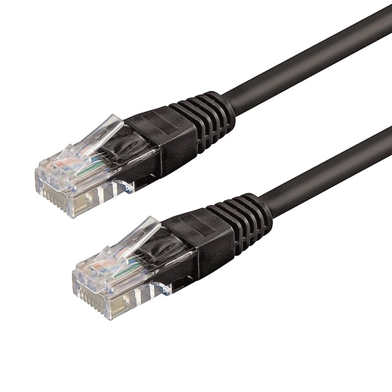 Wp WPC-PAT-6U020BL Network Cable Black 2M CAT.6 U/UTP (UTP)