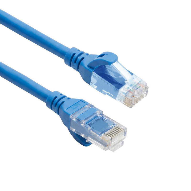 Blue 7 Meters Tpe U UTP CAT.6A Ultra-flex Patch Cable Snagless With RJ45 Connectors