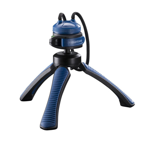 Mantona 21405 Tripod Smartphone/Camera Digital Black Blue — image 1