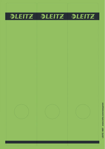 Leitz 1687 Labels Ring Binder 8CM Anchura Lomo 61,5 X 285,0MM — image 1