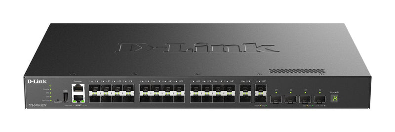 Switch Gestionable L3 D-link Stackable DXS-3410-32SY Switch Multigigabit L3 25G 28 Ports Sfp + And 4 Ports 10/