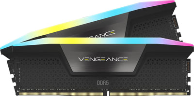 Corsair RAM Vengeance RGB 16GB 2X8GB DDR5 5200MHZ CL40 Kit Xmp Iluminación Multicolour Black — image 1
