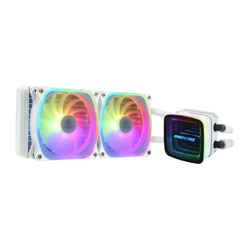 Enermax Kit Refrigeracion Liquida Aquafusion Adv 240MM Squa RGB White