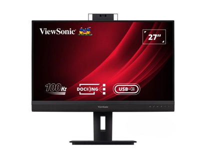 LED Monitor VG2757V-2K 27 Inch - 2K 350 NITS - Resp 5MS - Incl 2X5W Speakers - 5MP Webcam + Mic, Daisychain — image 1