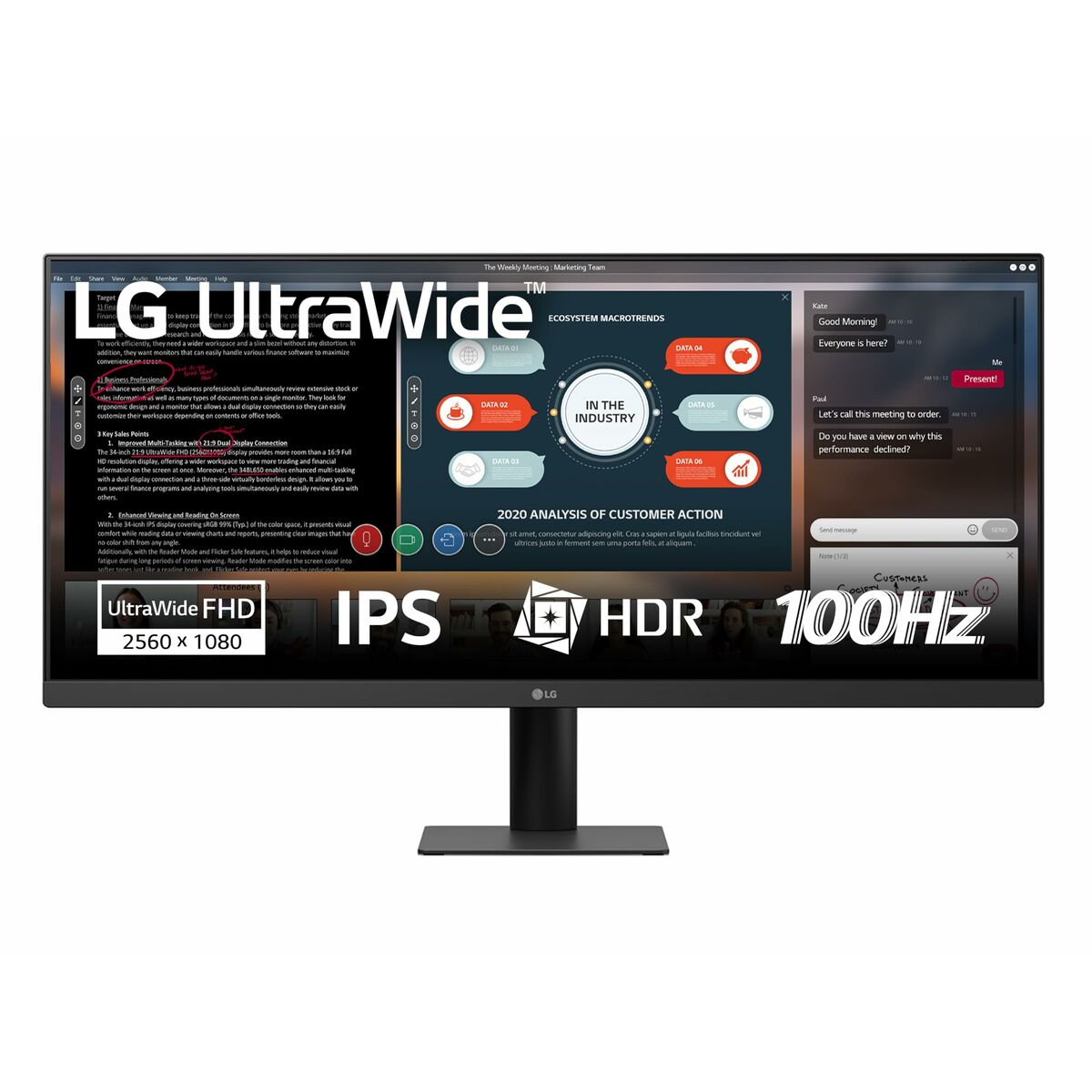 Lg Monitor Lg 29U511A-B 29" Full Hd