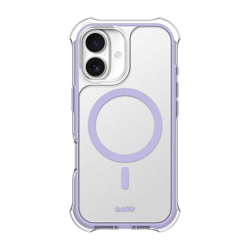Laut Aero Protect Case For Iphone 17 16CM (6.3) Púrpura, Transparent