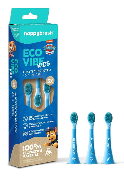 Happybrush Heads Eco Vibe Kids Paw Patrol Blue Claro HAPAW01 — image 1