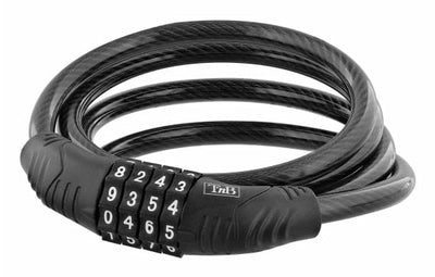 T'nb Umcodelock Padlock Bicicleta Black 1200MM Cable Antirrobo — image 1