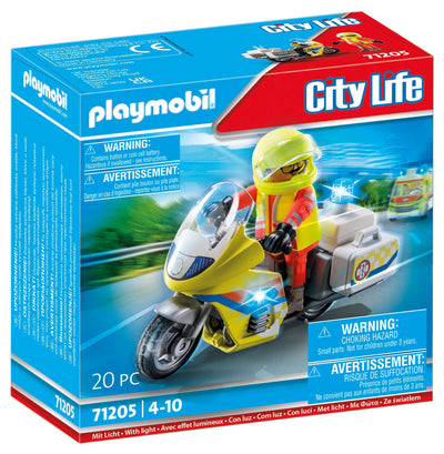 Playmobil 71205 Moto Emergencias With Light Intermiente — image 1