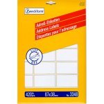 Avery Zweckform Labels Dirección 67,0 X 38,0MM, White — image 1