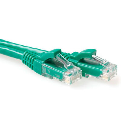 Green 10 Meter U UTP CAT.6 Patch Cable Snagless With RJ45 Connectors — image 1