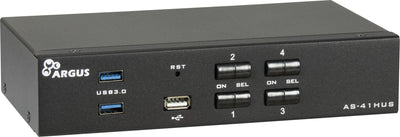 Inter-tech Ipc KVM Switch AC-41HUS Hdmi, 4K@60HZ — image 1