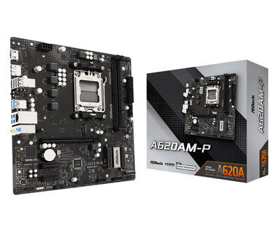 Asrock Motherboard A620AM-P (AM5) microATX — image 1