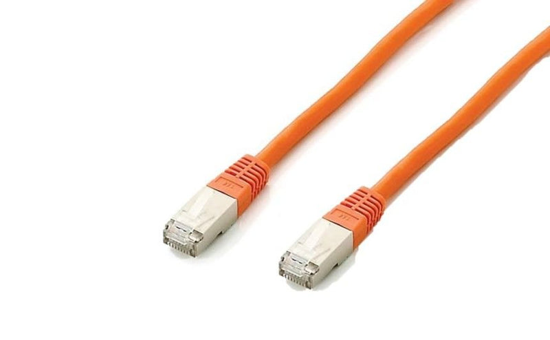 Equip Network Cable CAT.6A S/FTP 2x RJ45 20.00M Orange Lszh Polybeutel