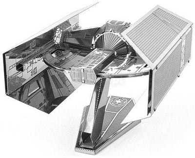 Maqueta 3D Metal Fascinations Star Wars Darth Vader Tie Advanced X1 Starfighter Assembly Without Glue Ni Solda — image 1