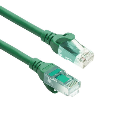 Green 5 Meters Tpe U UTP CAT.6A Ultra-flex Patch Cable Snagless With RJ45 Connectors — image 1