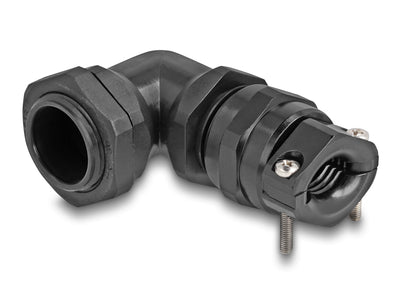 Delock 60597 Prensaestopas With Alivio Voltage And Protection Contra Flexión Ángulo 90 ° PG16 Black — image 1