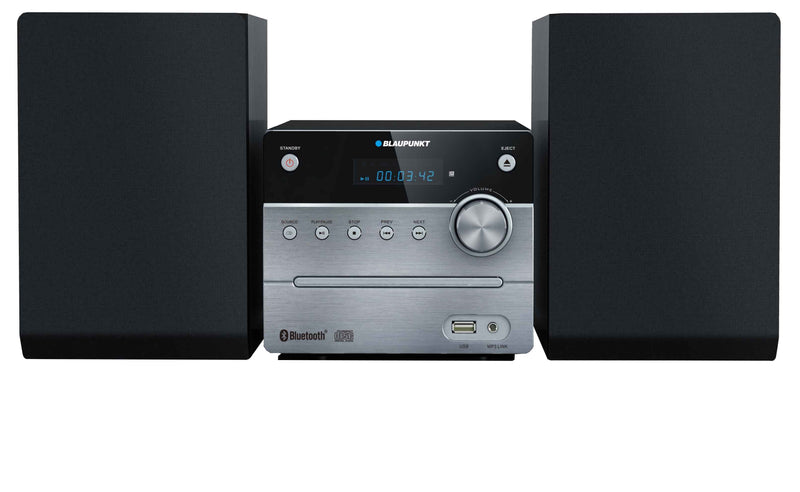 Blaupunkt MS12BT Sistema Audio Home Microcadena Música Uso Domestic 5W Negro