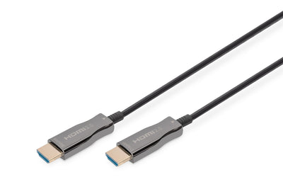 Digitus AK-330125-300-S Cable Fibre Optic HDMI 30M HDMI Type a Standard Black — image 1