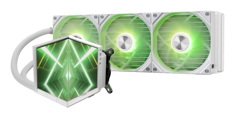 Tryx K Stage ARGB 360 Aio-refrigeración Líquida, Dual-ips-display - 360MM, White