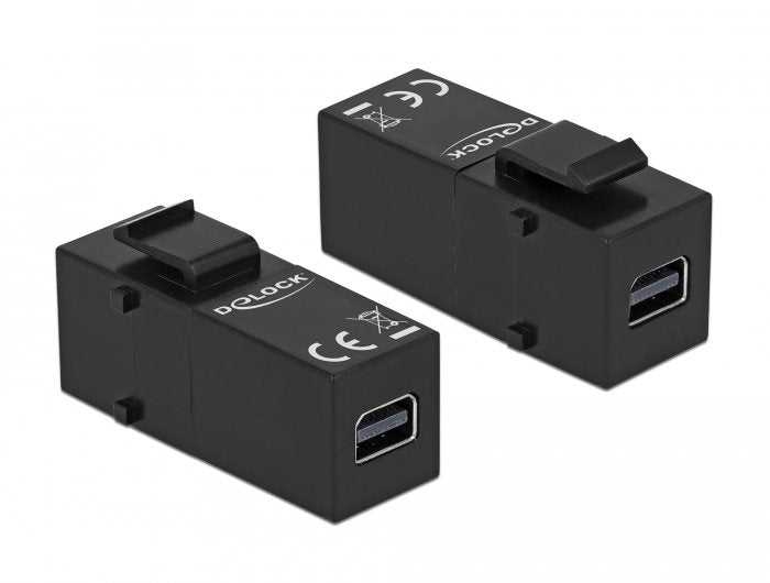 Keystone Módulo Mini DisplayPort Connector Female Mini DisplayPort Connector Female