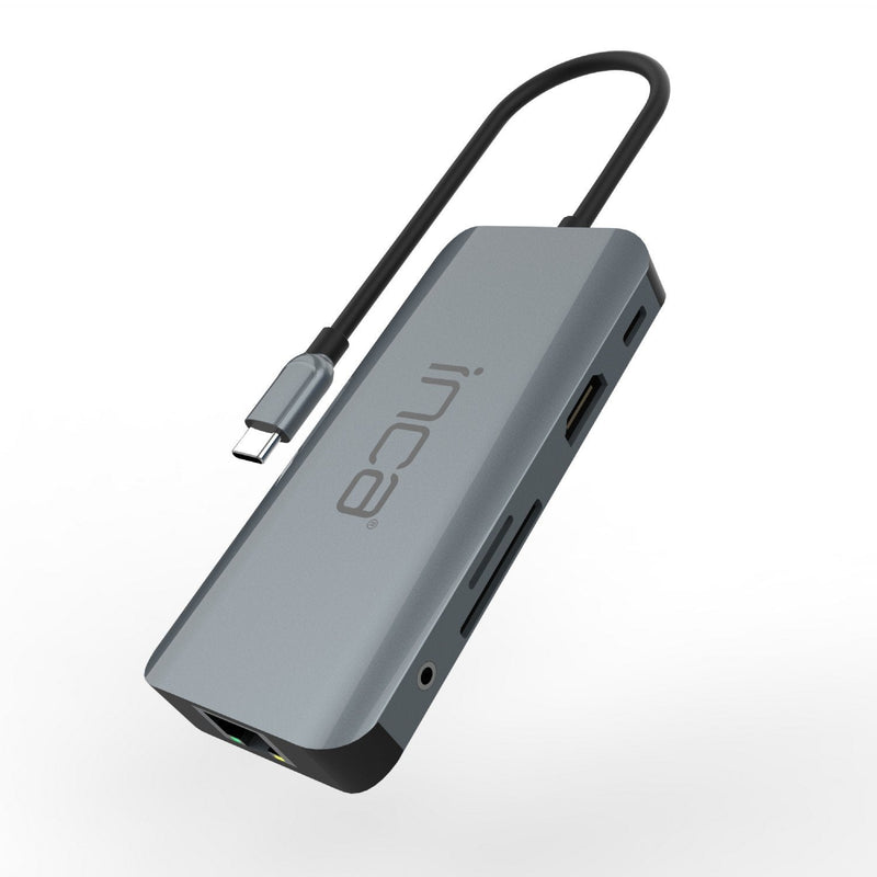 Inca Hub ITPC-10TX Interfaz USB Type-c 5000 Mbit/S Grey