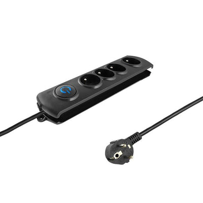 Qoltec 50104 Surge Protector 4 Power Socket 1.5M — image 1
