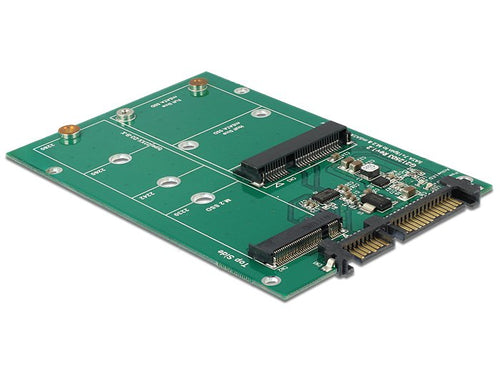 Convertidor SATA 22 Pin 1 X M.2 + 1 X Msata — image 1