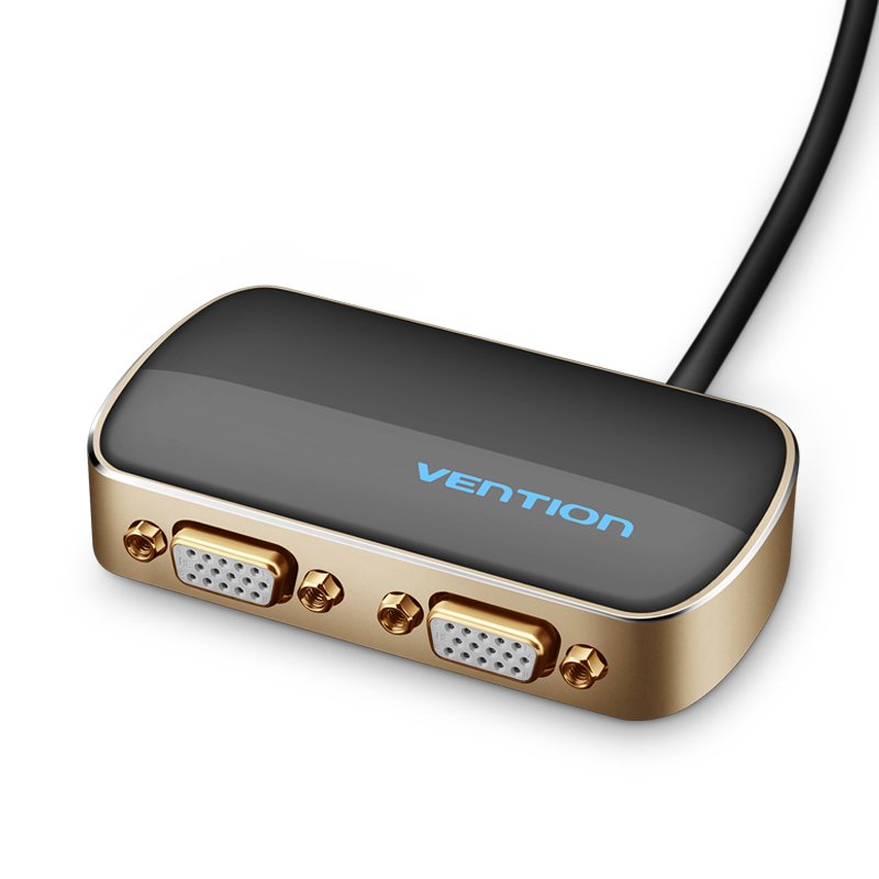 Vention Divisor VGA With Power External Dbabf VGA Male 2x VGA Female