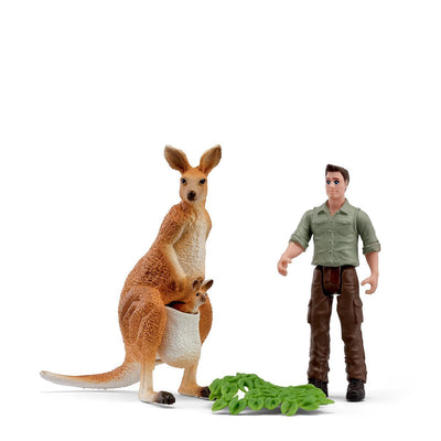 Schleich Pocket Set! Känguru-tour With Dem Ranger 81540 — image 1