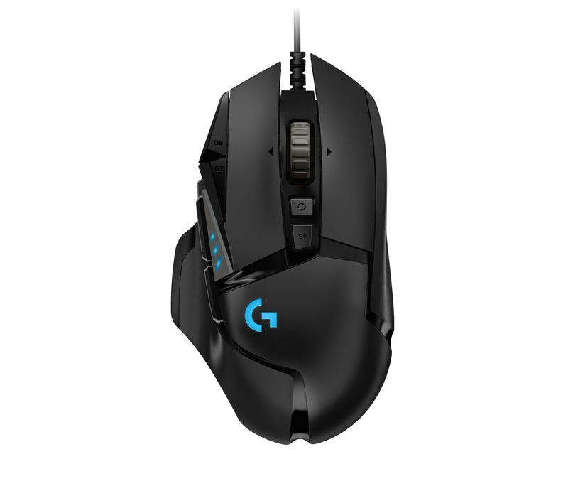 Logitech Mouse Gaming G502 Hero 25600DPI 11 Buttons Programables - USB Cable - 910-005470