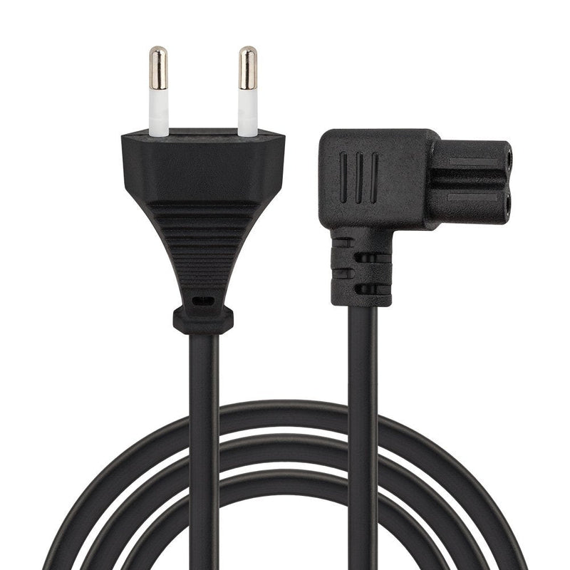 Cable Power 2PIN, C7 Acodado 5M, CL-186