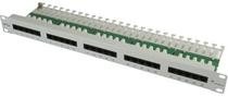 Telegärtner 25-PORT ISDN Patch Panel CAT.3 1U