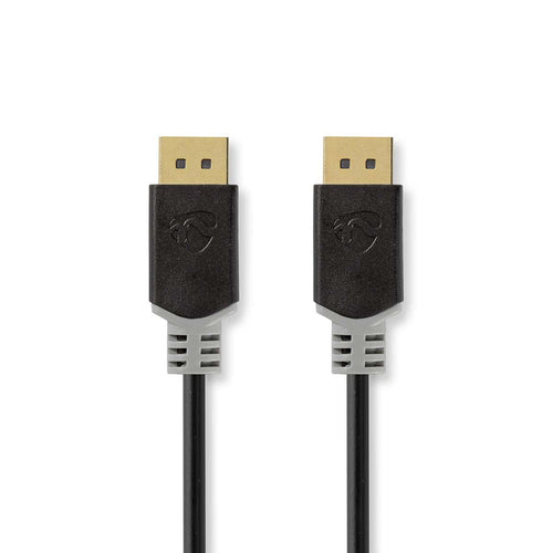 Nedis Cable DisplayPort Connector Male DisplayPort Connector Male 8K@60HZ Chapado Oro 3.00M Round Pvc — image 1